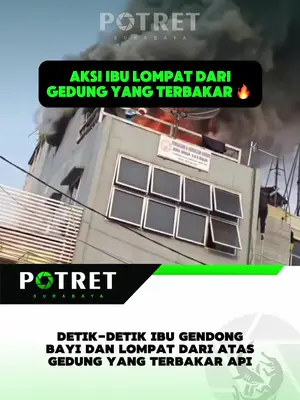 Detik-Detik Mencekam Kebakaran Rumah Makan Padang di Rawamangun, Seorang Ibu Menerjunkan Diri Bersama Balita Demi Selamatkan Diri